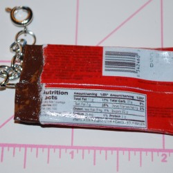 Open Kit Kat Candy Bar Charm (Back)