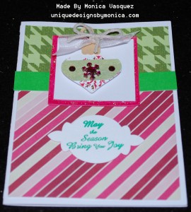 homas Ornament Card Front