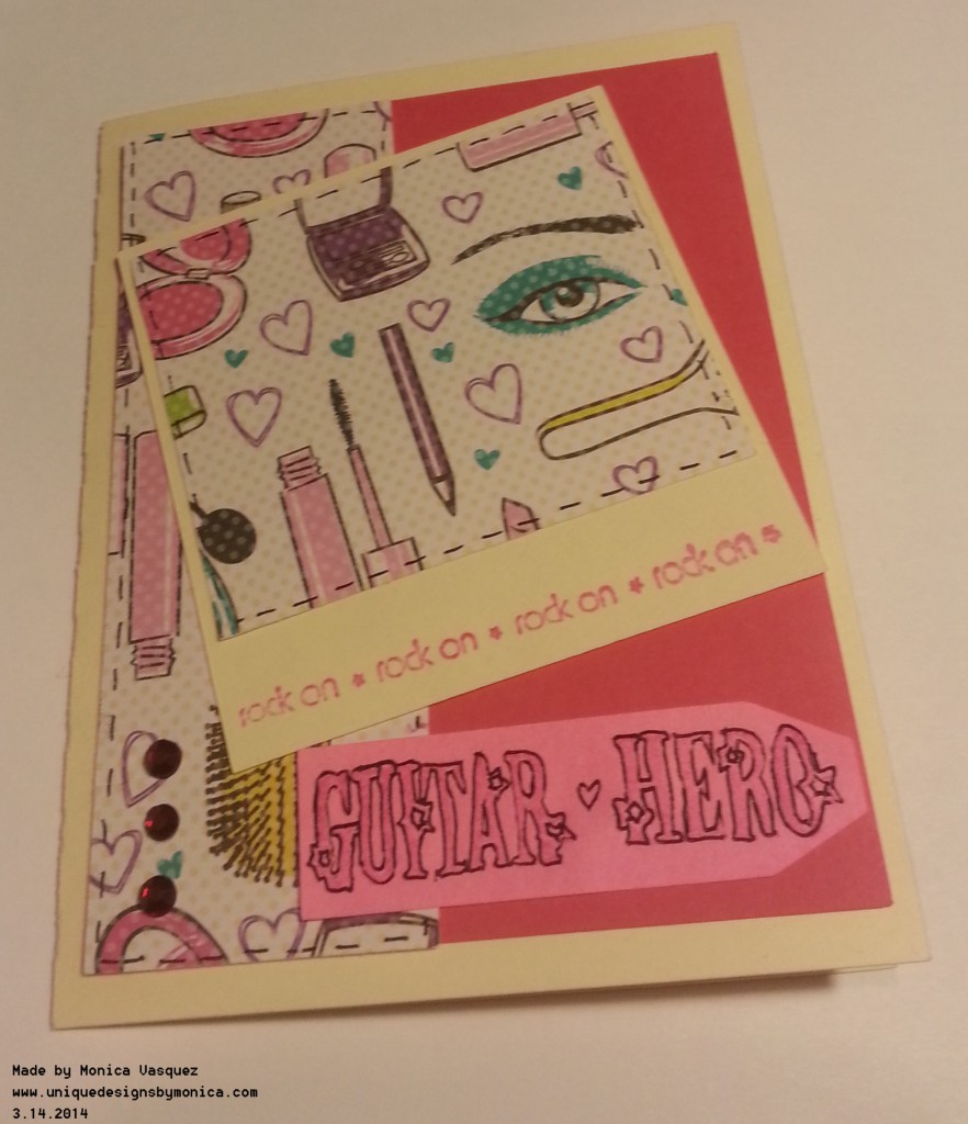 Polaroid Card – Girly Girl