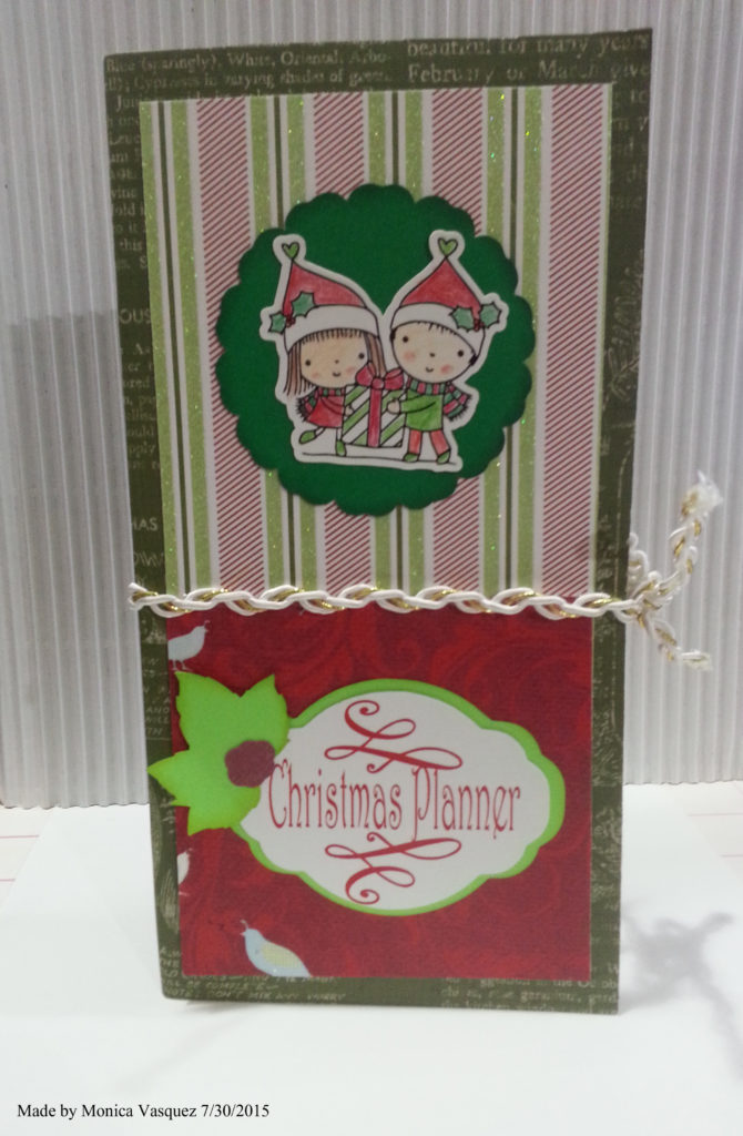 GINA’S CHALLENGE # 86 – Christmas Planner