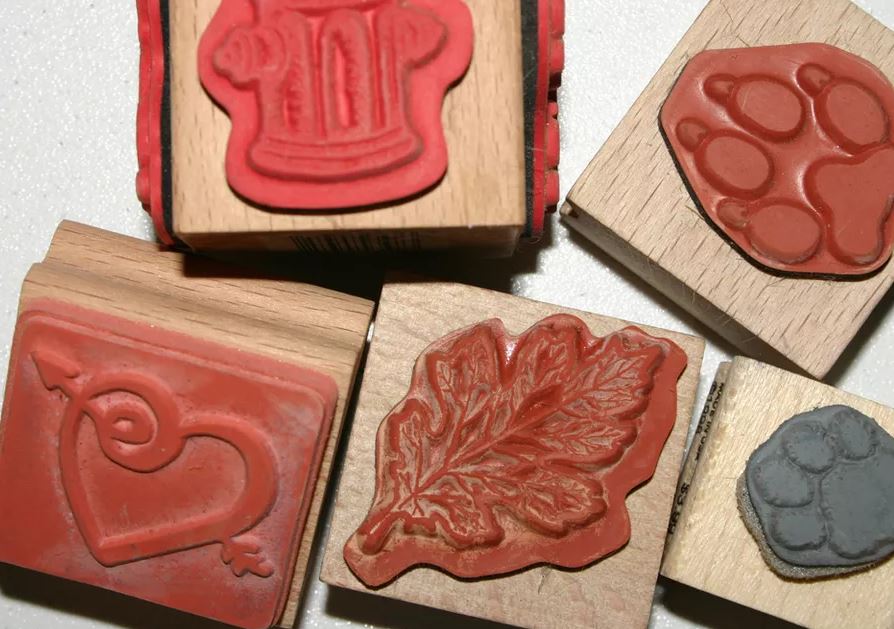 Part 1: Stamping, Removal, and Adhering Rubber Stamps