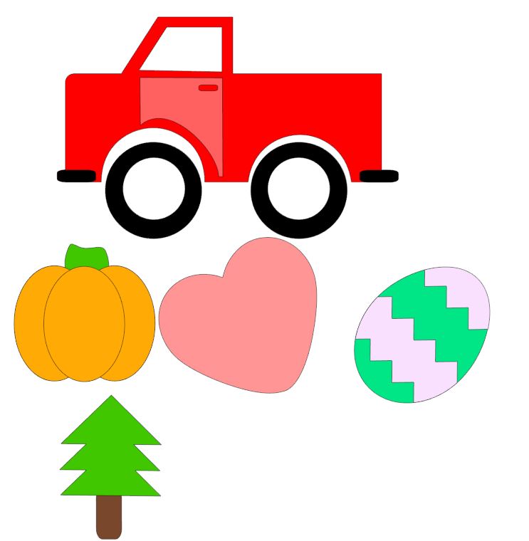 How to Make a Simple Truck SVG for Any Season – Silhouette Cameo