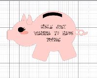 How to Make a Piggy Bank SVG – Silhouette Cameo