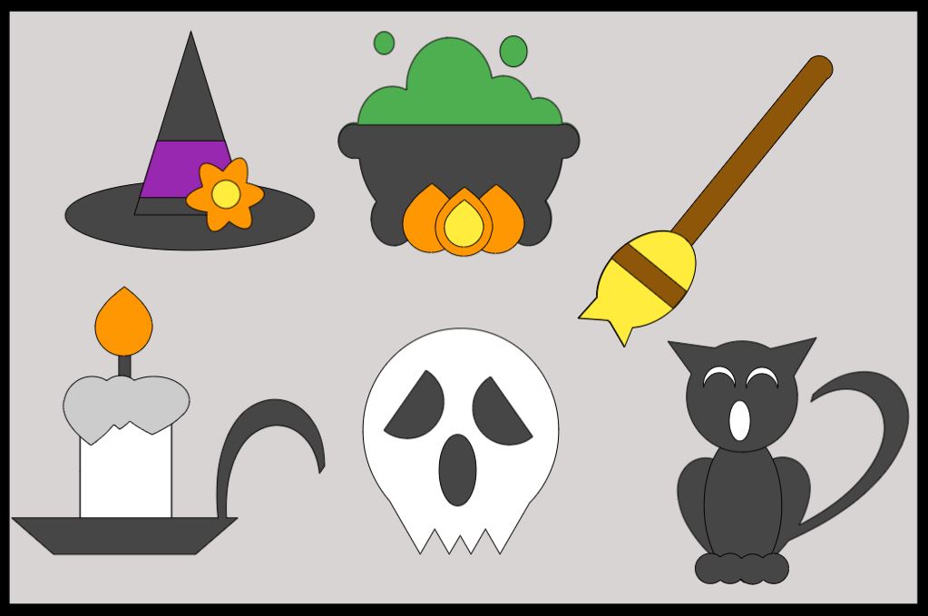 How to Make Your Own Halloween Icons SVG Part 2 – Cricut Design Space