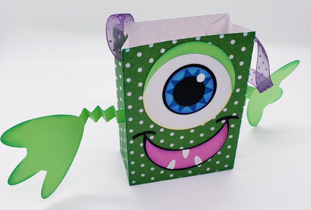 How to Make a Monster Face Bag (Start to Finish)- Cricut Design Space