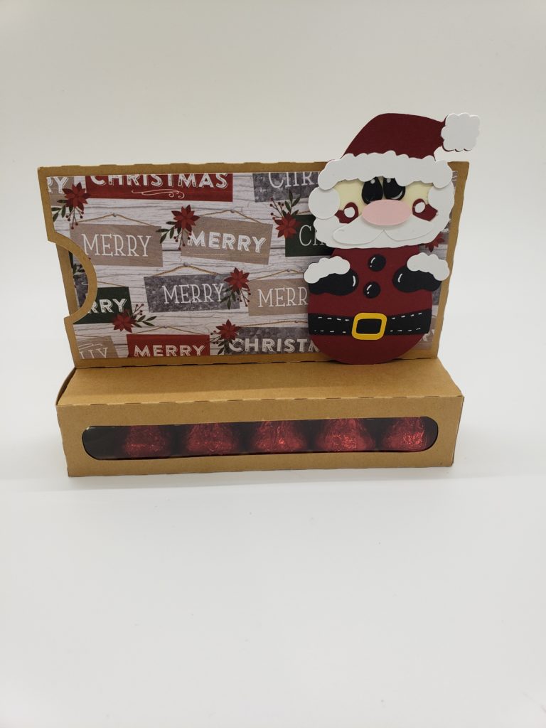 Santa Gift Card Holder SVG