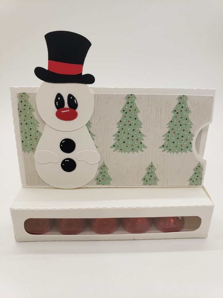Snowman Gift Card Holder SVG