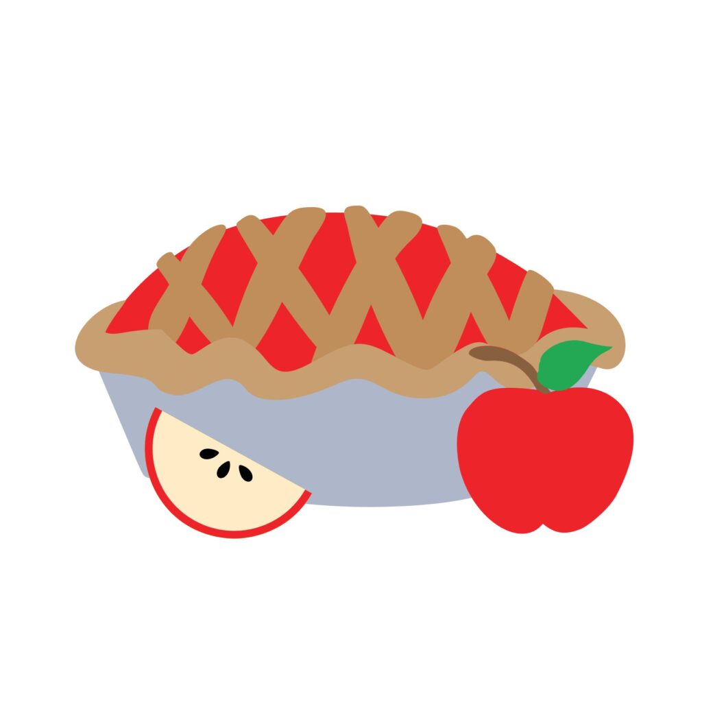Apple Pie with Apple Slices – D-1286998
