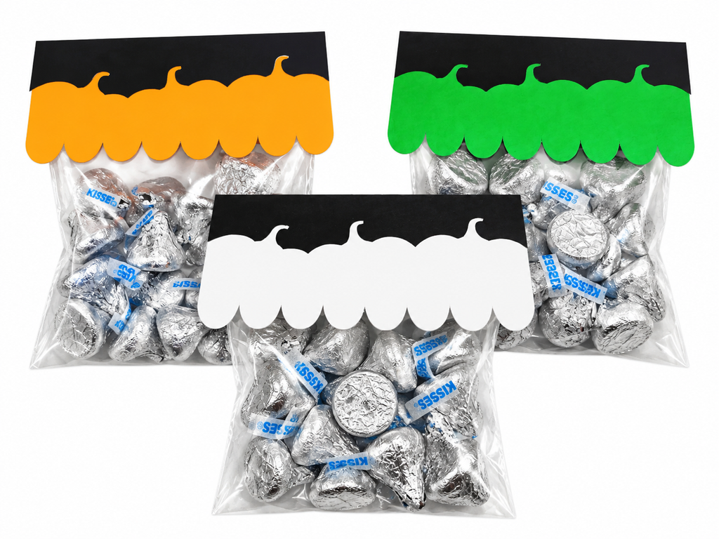 3D – 3 Pumpkin Treat Bag Topper – D-1360164