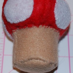 Super Mario Inspired Power Up Mushroom (Back)