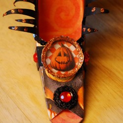 Halloween Witches Shoe (front)