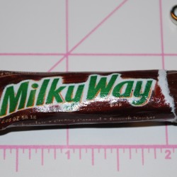 Bitten Milky Way Candy Bar Charm