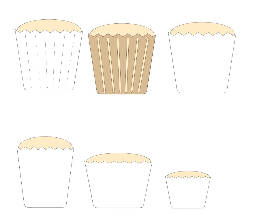 Making Your Cupcake Base SVG – Silhouette Cameo