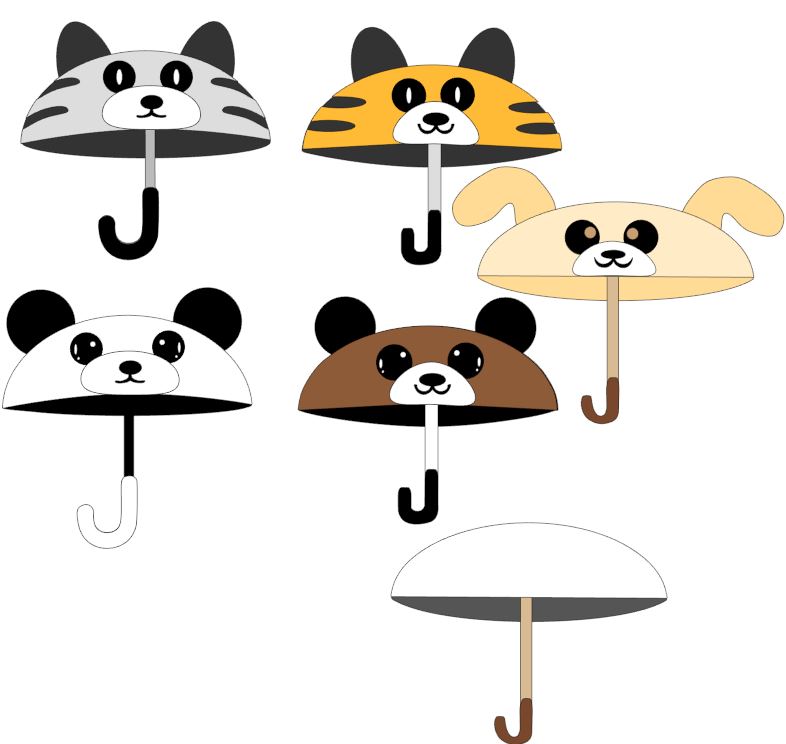 How To Make Your Own Animal Umbrellas SVG – Silhouette Cameo