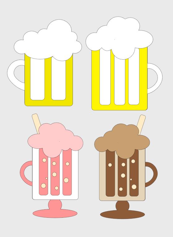 How To Make A Beer Stein & Cola SVG – Silhouette Cameo