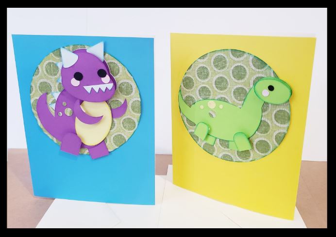 Cricut Design Space – Baby Dino Cards
