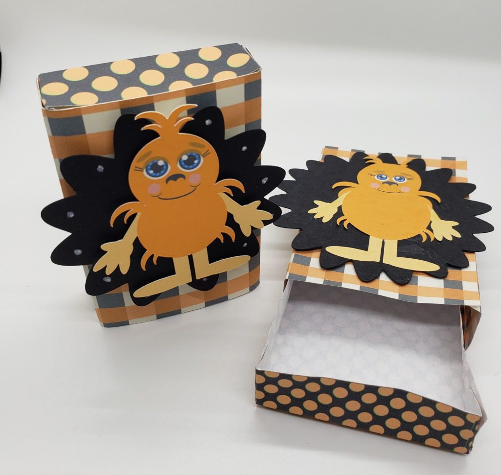How to Make a Monster Face Matchbox Treat Box (Start to Finish)- Cricut Design Space