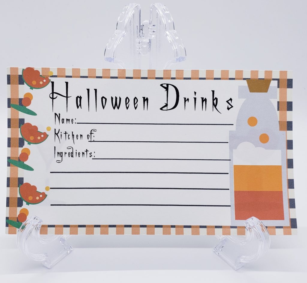 How to Make Witches Brew Recipe Cards (start to finish) – Cricut