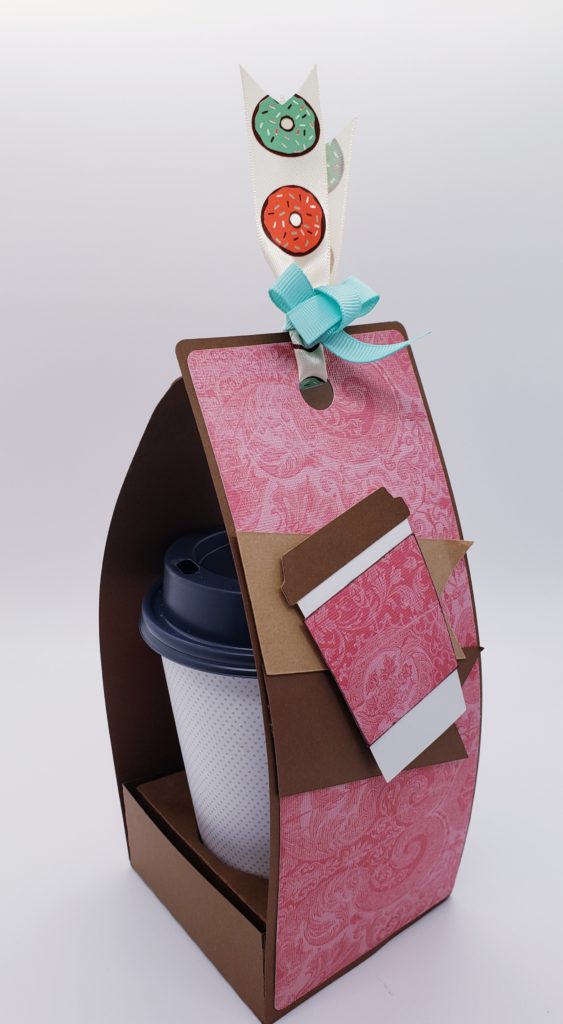 Coffee Cup Box Holder SVG