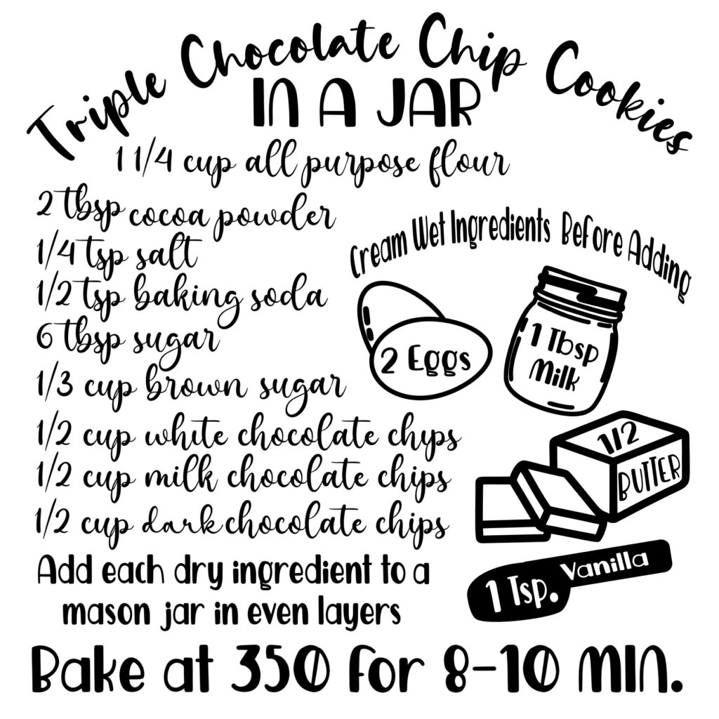 Triple Chocolate Chip Cookies Recipe: D-1232359 Triple Chocolate Chip Cookies Recipe: D-1232359