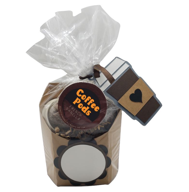 3D – Fry Box with Coffee Tag: D-366722 3D – Fry Box with Coffee Tag: D-366722