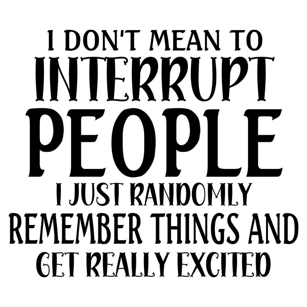 I Don’t mean to Interupt: D-1265950 I Don’t mean to Interupt: D-1265950