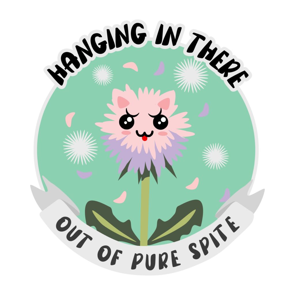 Hanging In There Out Of Pure Spite – D-1288228 Hanging In There Out Of Pure Spite – D-1288228