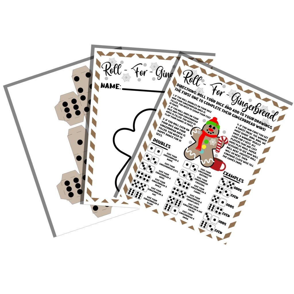 Roll – For – Gingerbread Game – D-1311045