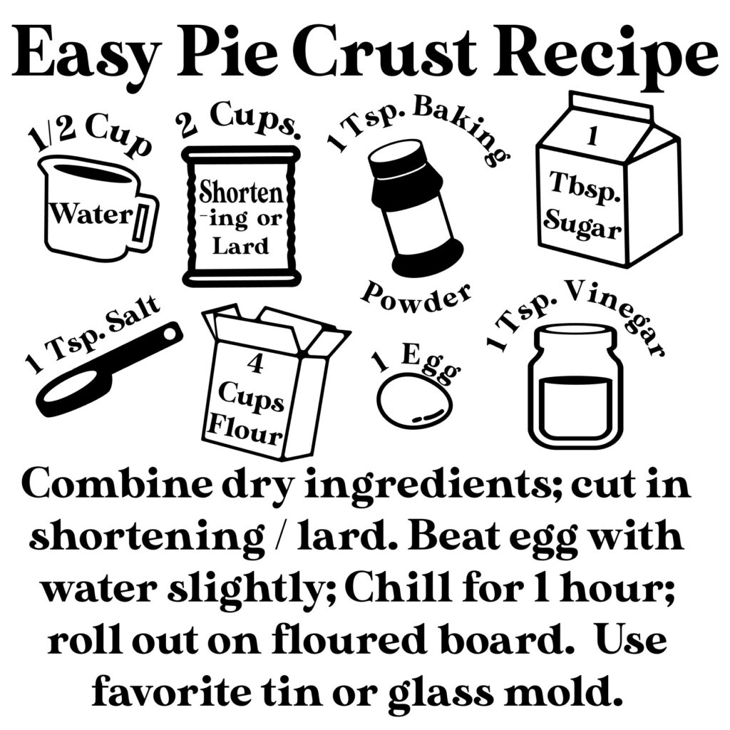 Easy Pie Crust Recipe – D-1315842