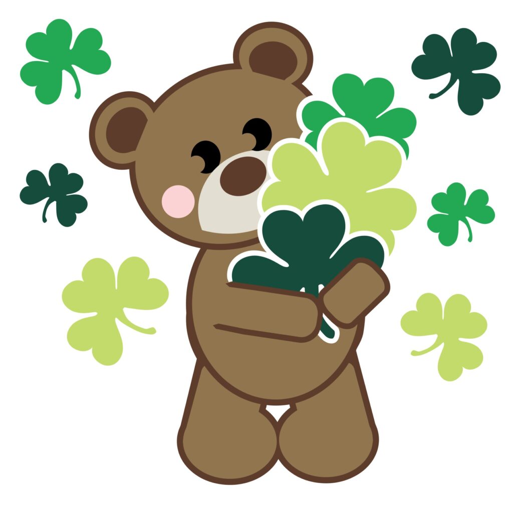 Teddy Bear Full of Shamrock