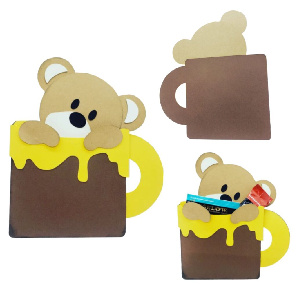 3D – Teddy Bear Peeker Mug – D-1319175