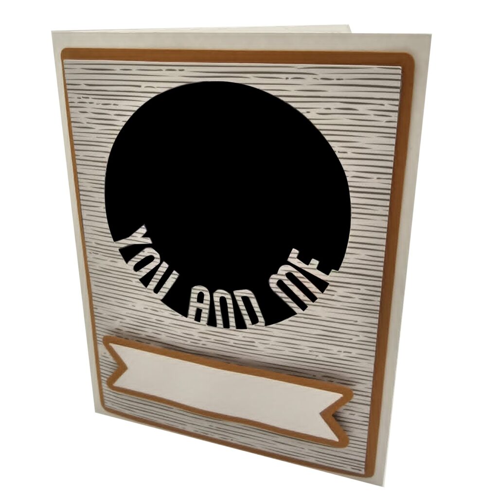 3D – You & Me Card – D-1337434 3D – You & Me Card – D-1337434