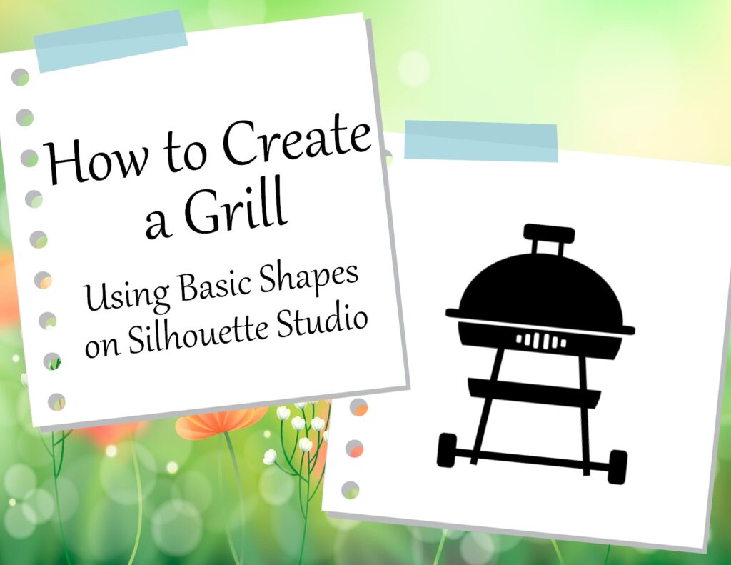 How to Create a Grill, Using Basic Shapes on Silhouette Studio. How to Create a Grill, Using Basic Shapes on Silhouette Studio.