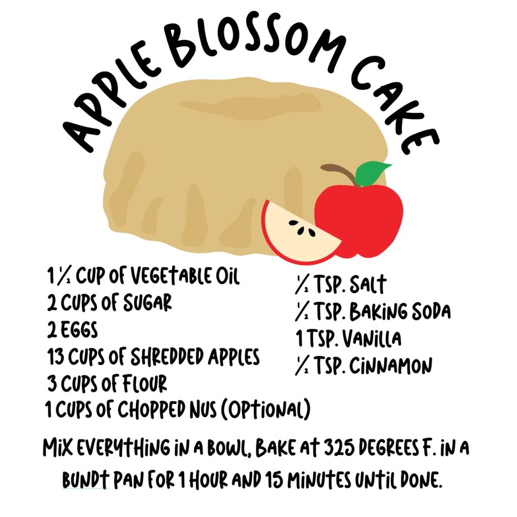 Apple Blossom Cake Recipe – D-1347061