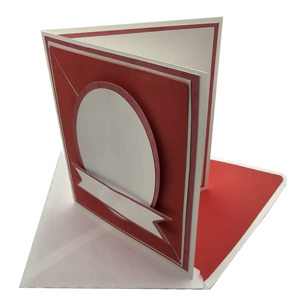 Card – Oval and Banner Card – Oval and Banner