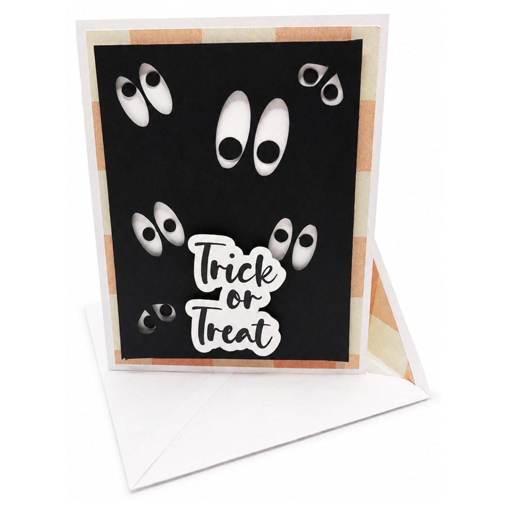 Card – Trick or Treat Spooky Eyes – D-1355835